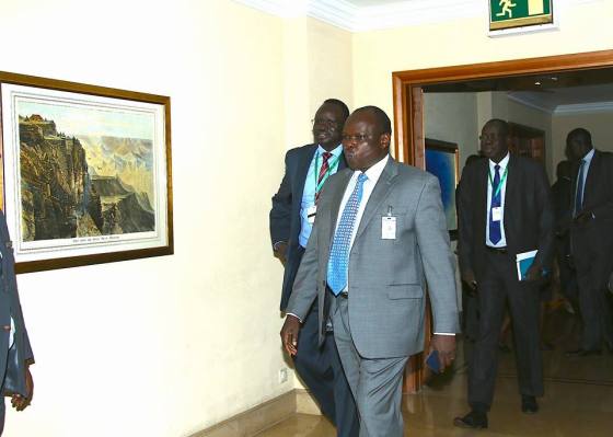 Cde. Pagan Amum Okiech the Chairman of FPD