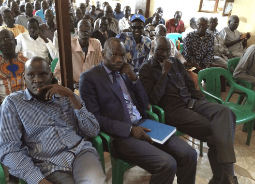 Phou State community in Khartoum, Sudan during a briefing by community leaders(Photo: file)