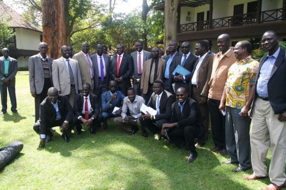SPLM/A leaders and Representatives to the Republic of Kenya. .